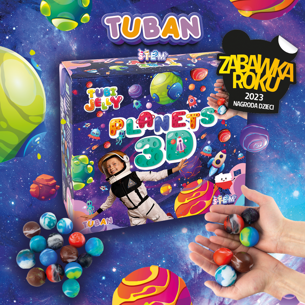 Tubi Jelly Planets 3D