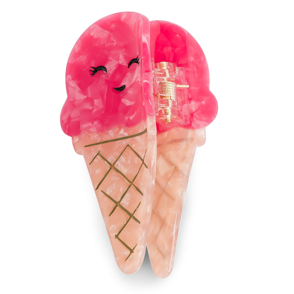 Pinça - Gelado de framboesa
