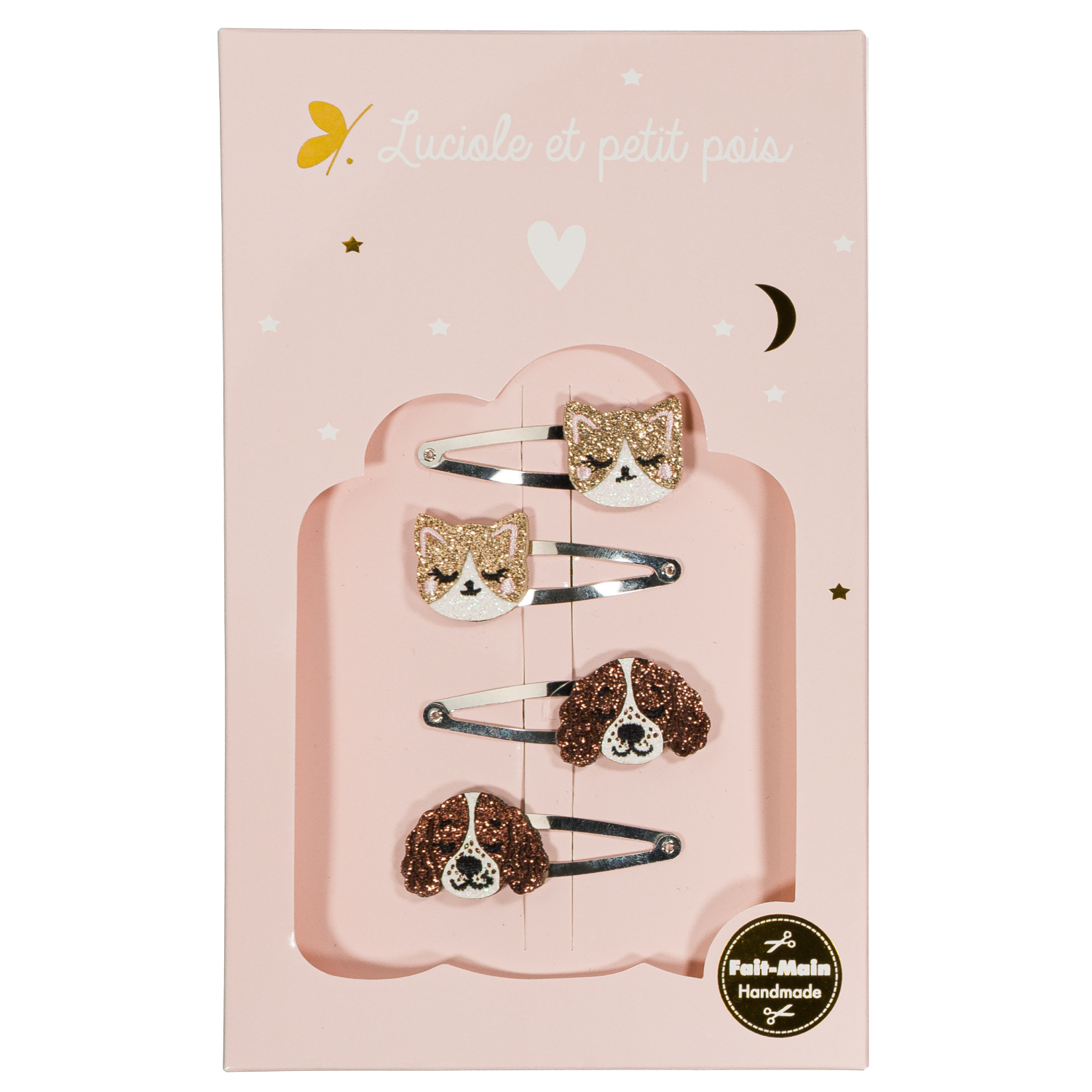 Conjunto Lovely Paws - Ganchos Alba & Kitty