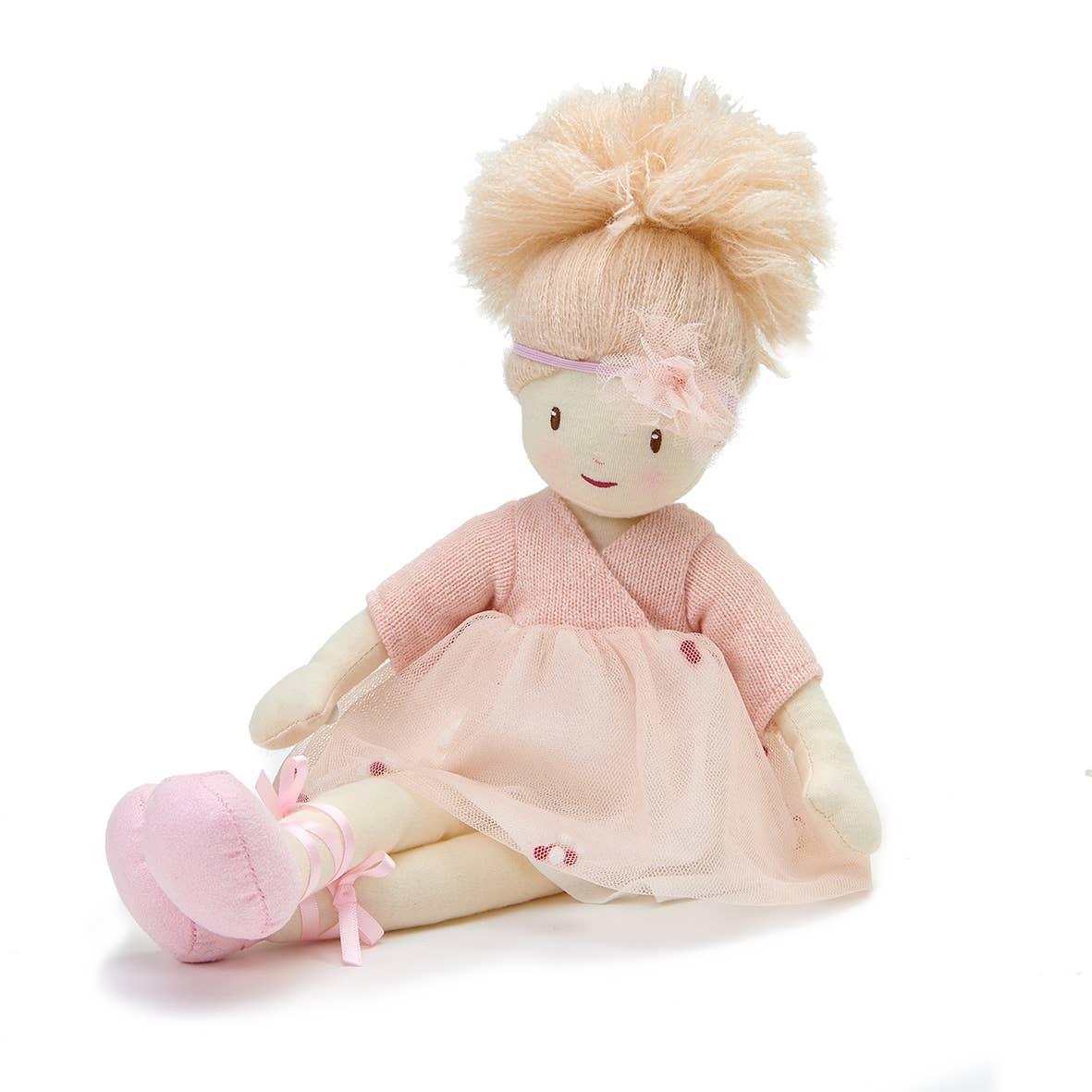 Boneca de pano Amelie da ThreadBear - boneca vestível 35 cm