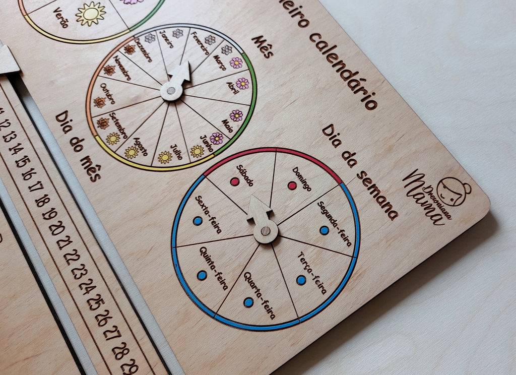 Calendário Educativo em Madeira – “O Meu Primeiro Calendário”