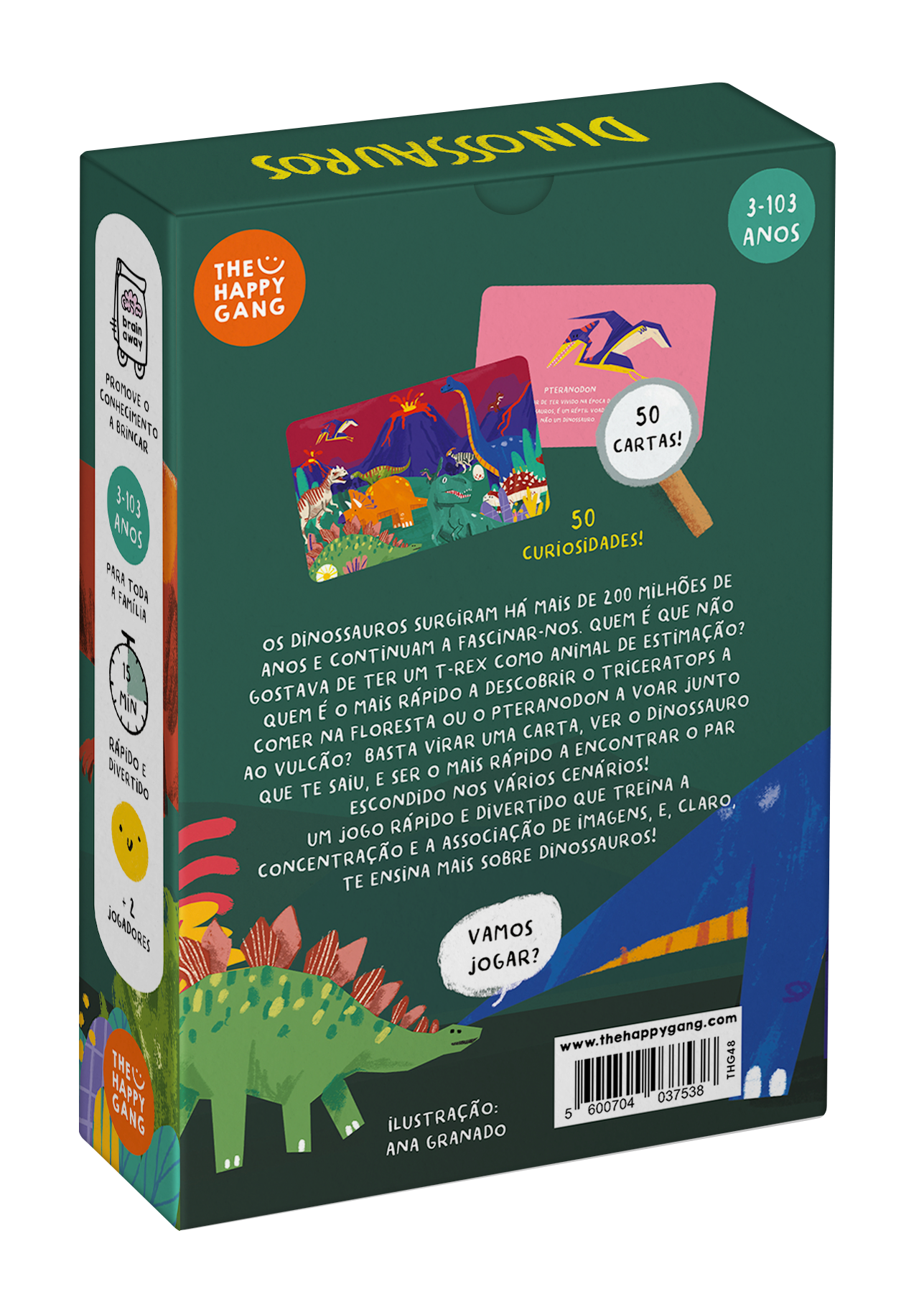 Brain Away -  Procura e Encontra Dinnosauras