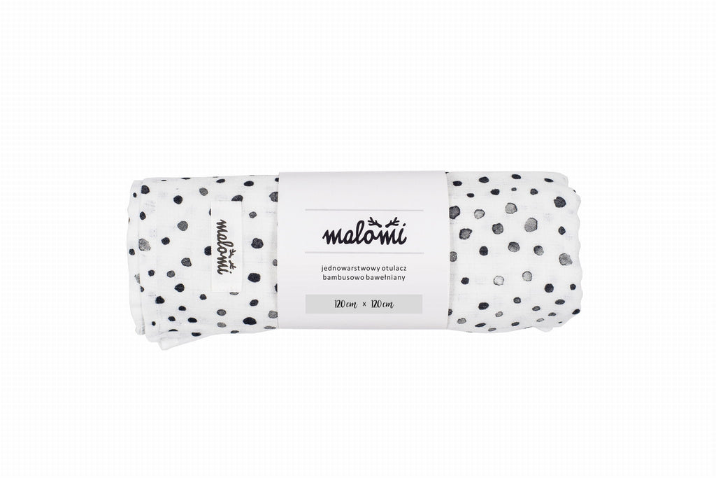 BAMBOO SWADDLE - DOTS