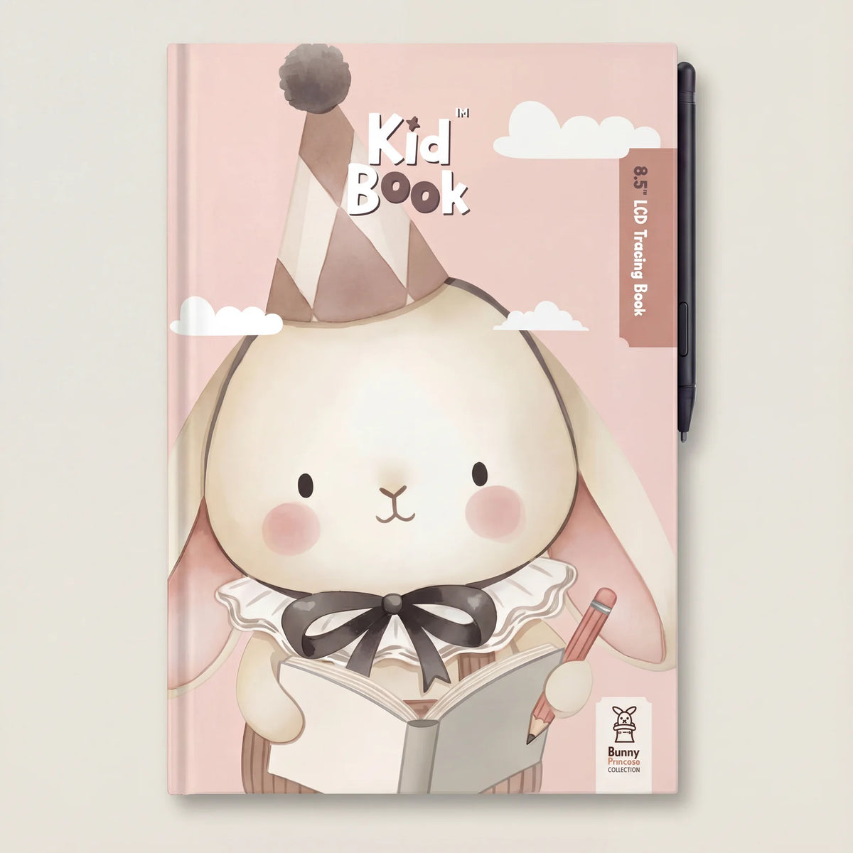 Tablet gráfico com fichas de desenho – KidBook – Coelho