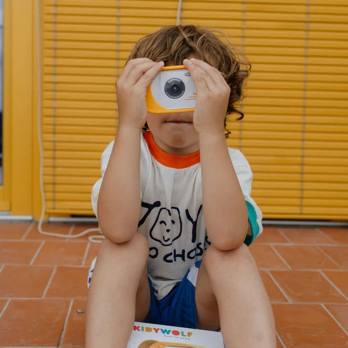 KIDYCAM maquina fotografica amarela