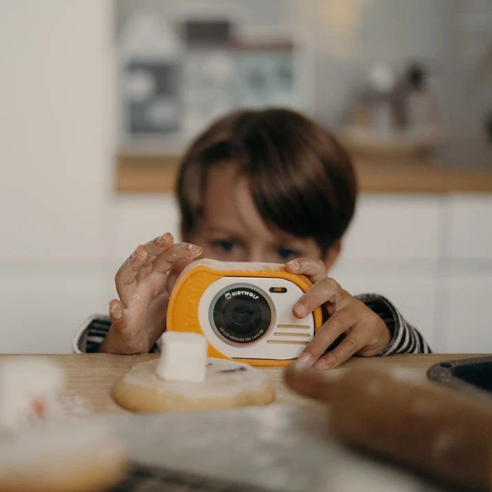 KIDYCAM maquina fotografica amarela