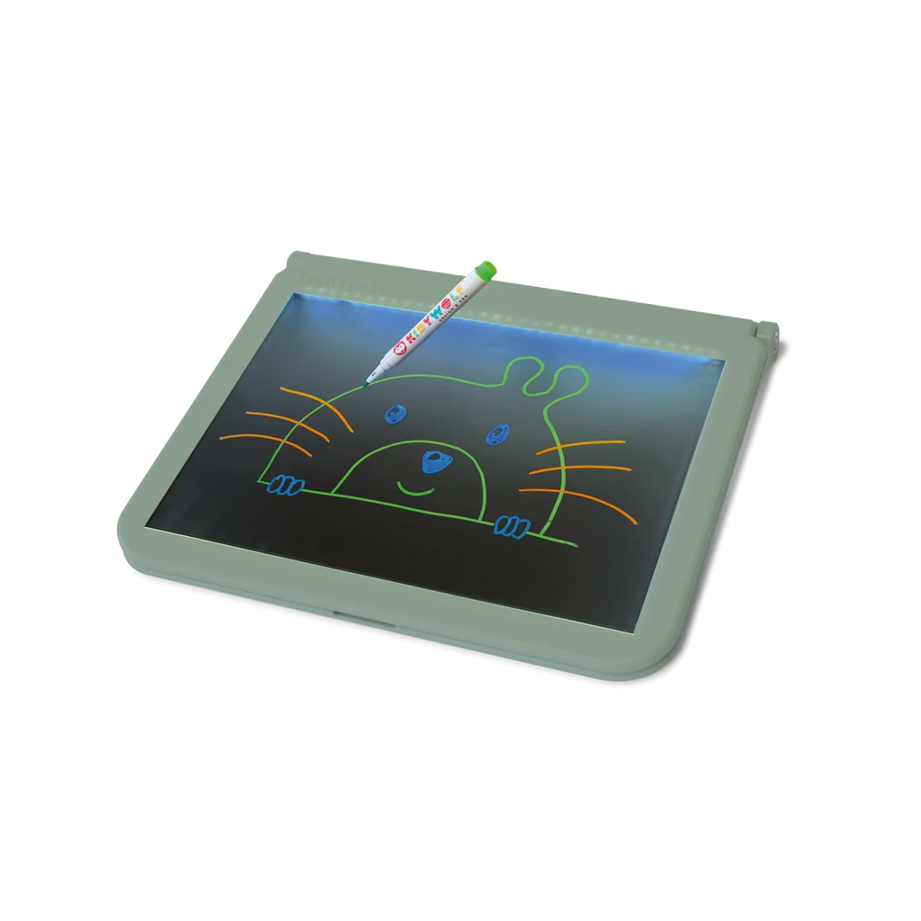 KIDYDRAW-PRO Mesa de Desenho Luminosa verde