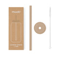 Palhinha com tampa para a garrafa Muuki - Milk Coffee