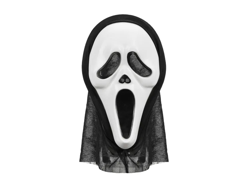 Máscara de Halloween com capuz