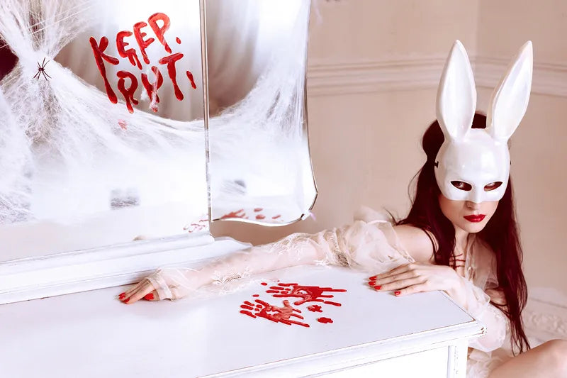 Autocolantes de gel para janela «Keep Out»