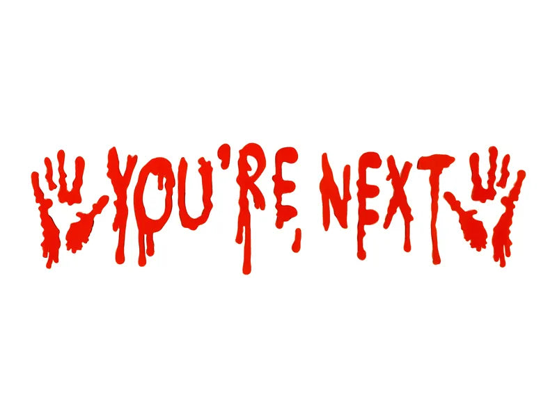 Autocolantes de gel para janela «You're Next»
