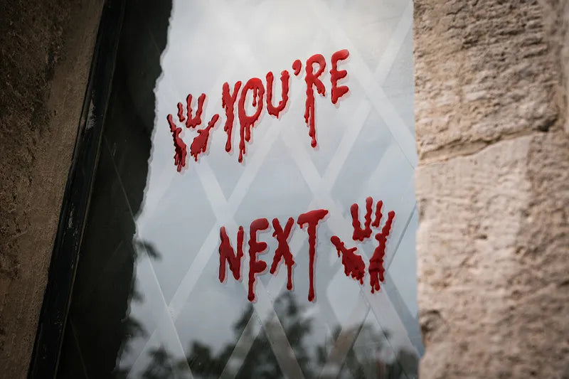 Autocolantes de gel para janela «You're Next»