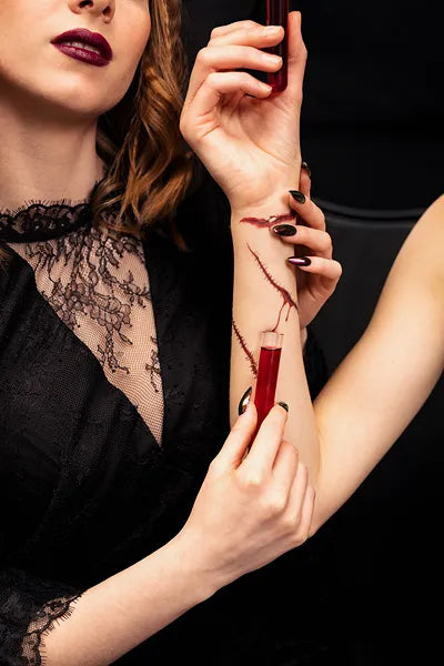 Tatuagens temporárias de cicatrizes