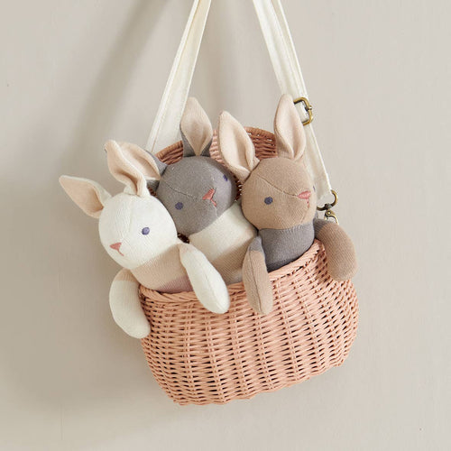 Baby Threads Coelhinho Creme - Boneca Orgânica 35cm