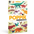 Poster de Dinossauros com Autocolantes Reposicionáveis