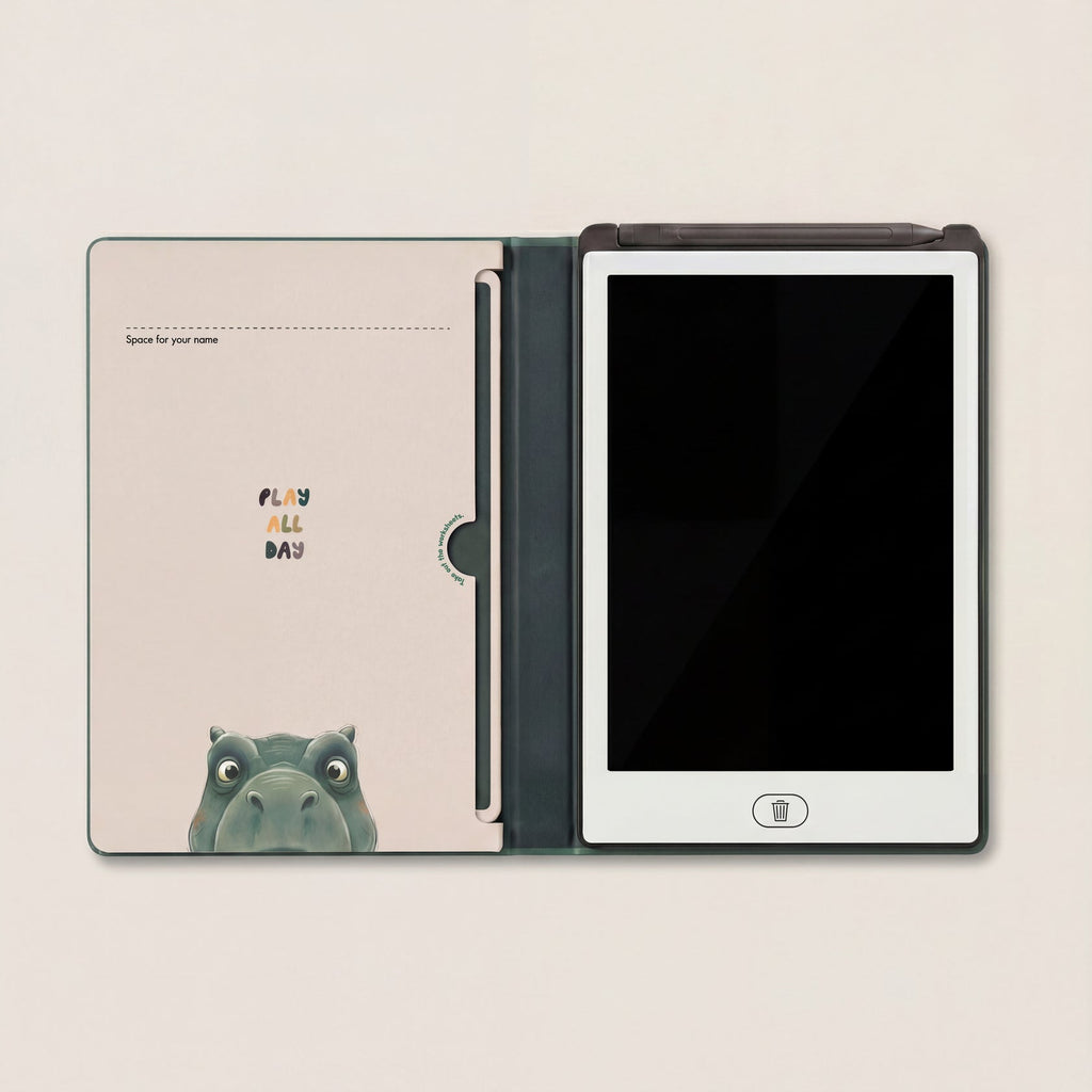 Tablet gráfico com fichas de desenho – KidBook – Safari